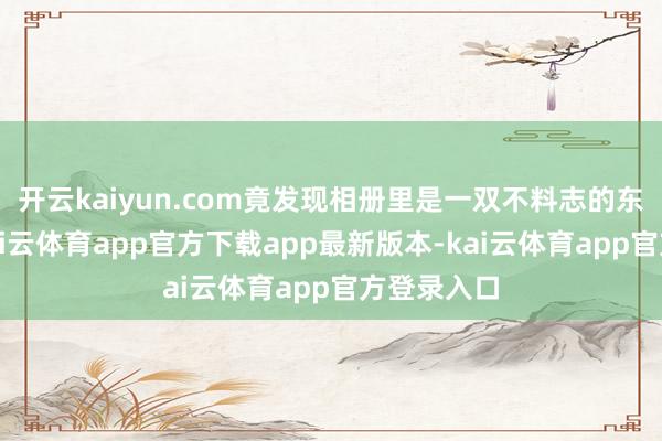 开云kaiyun.com竟发现相册里是一双不料志的东说念主-kai云体育app官方下载app最新版本-kai云体育app官方登录入口