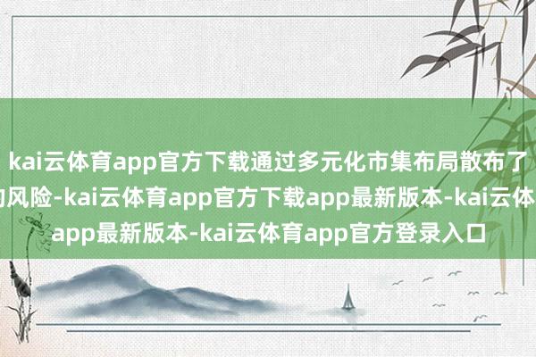 kai云体育app官方下载通过多元化市集布局散布了单一市集关税壁垒的风险-kai云体育app官方下载app最新版本-kai云体育app官方登录入口